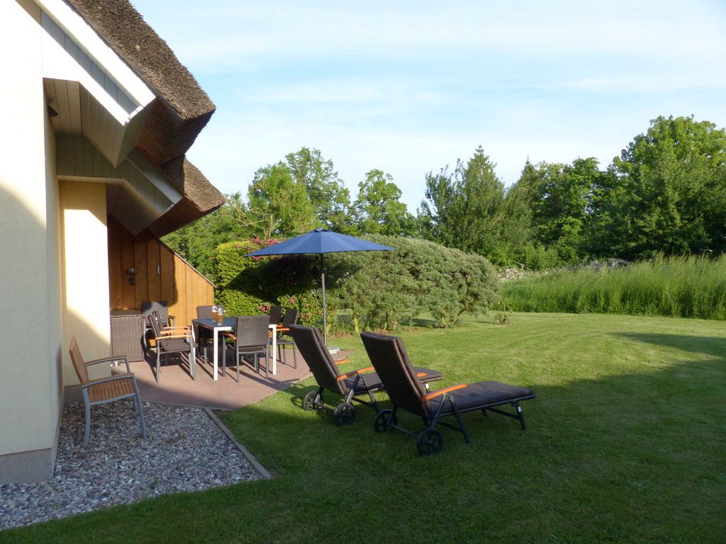 Behagliches Reetdachhaus Eibe 1 Sauna Kamin Wallbox detail 2