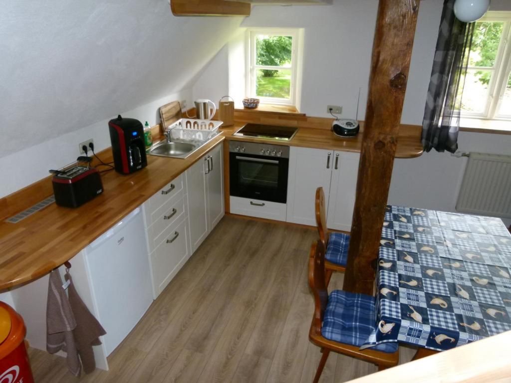Ferienwohnung (DG) - Altes Pfarrhaus Rappin detail 1