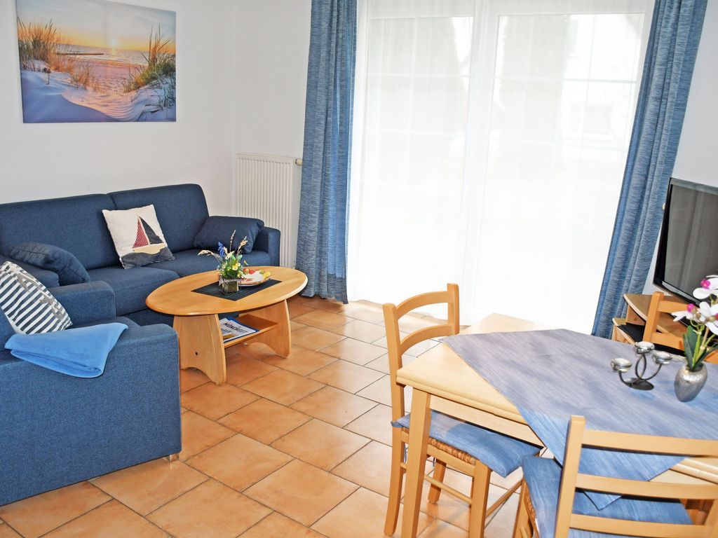 Ferienwohnung Vilm mit Sonnenterrasse - Ferienwohnungen an der Hagenschen Wiek auf Rügen detail 1
