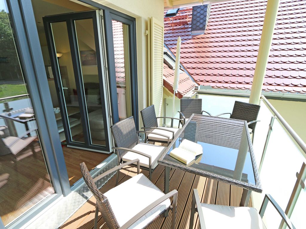 F: Haus Sterntaucher Whg 08 Abendsonne mit Kamin & Balkon detail 4