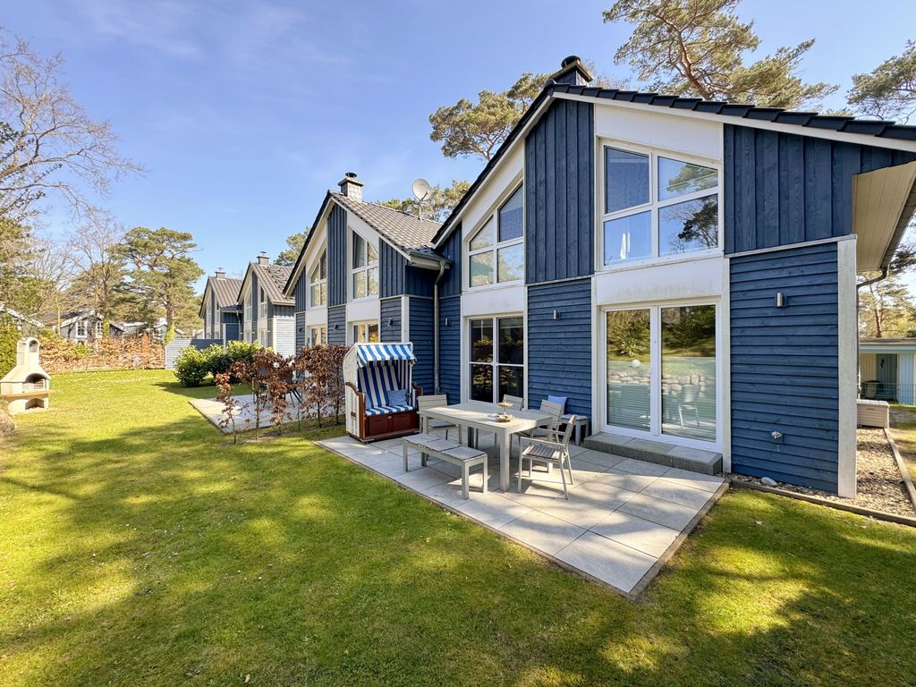 F: Ferienhaus Blaue Welle mit Terrasse detail 1