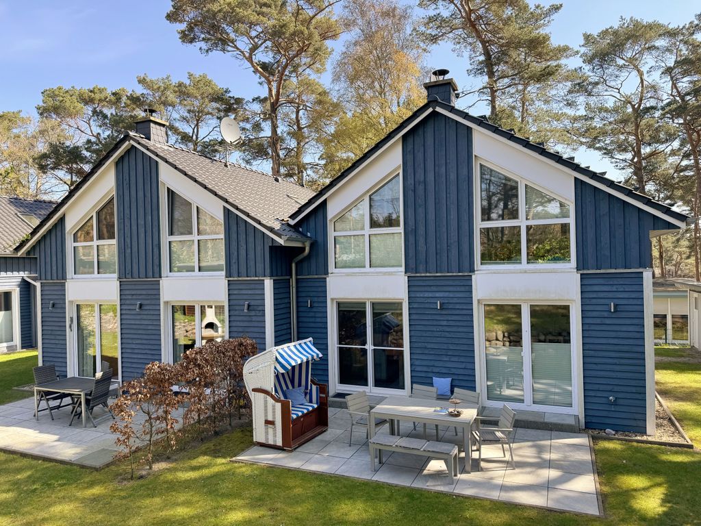 F: Ferienhaus Blaue Welle mit Terrasse detail 3