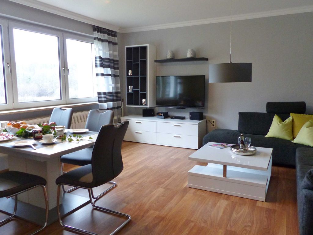 3-Raum-Appartement mit Süd-West-Terrasse - Ferienhaus am Schmachter See detail 3