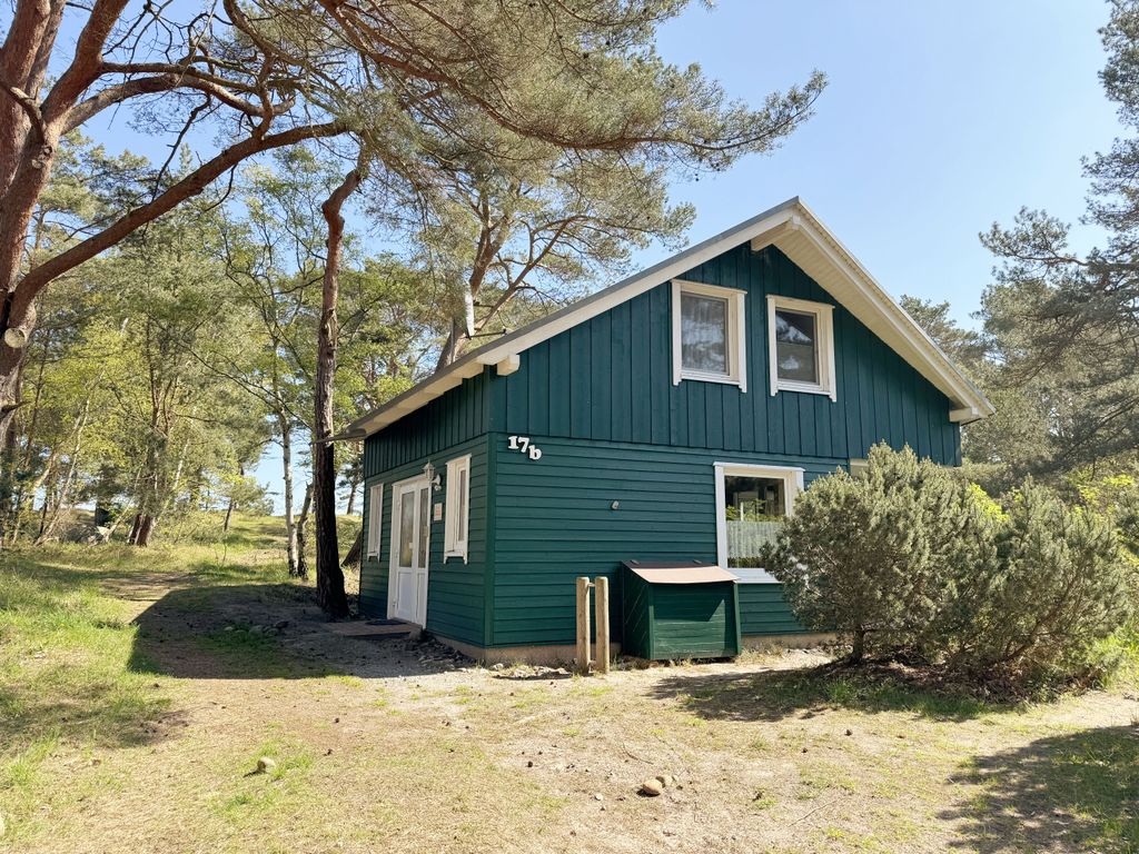 W: Strandhaus Dünenweg 17b mit Terrasse/Kamin detail 1