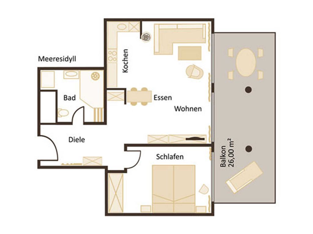 Villa Friede-Marie - App. Meeresidyll detail 4