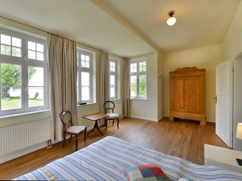 Ferienwohnung 3 mit Seeblick und Terrasse - Gut Grubnow Rügen detail 3