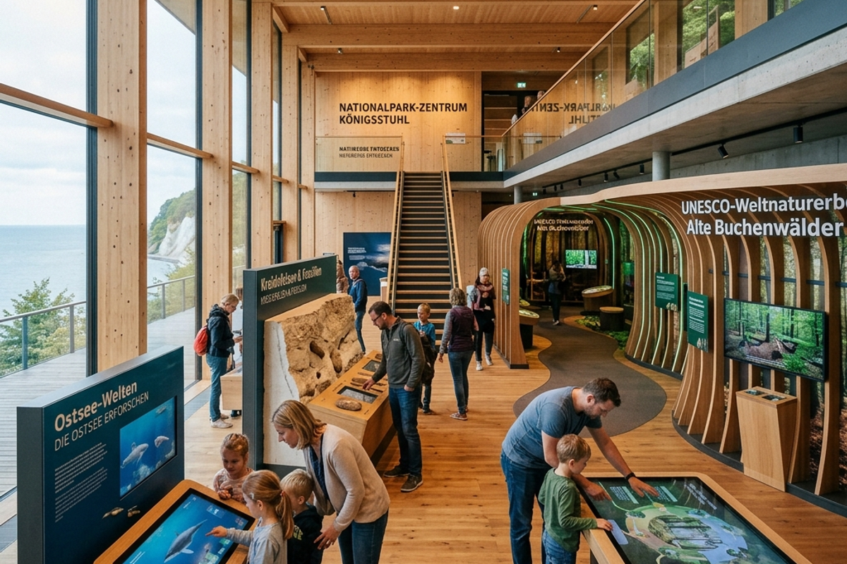 Interaktive Erlebnisausstellung im Nationalpark-Zentrum Königsstuhl