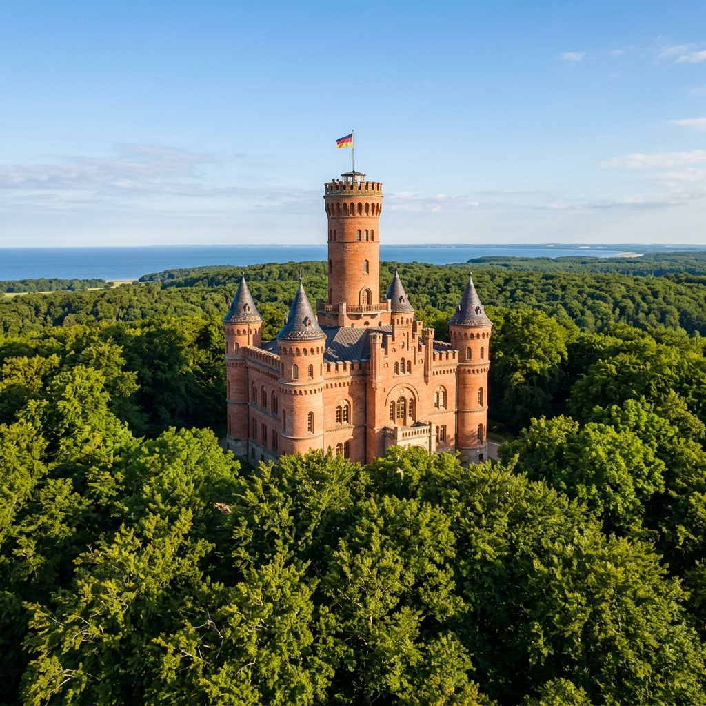 Geschichtsträchtiges Jagdschloss Granitz Ansicht 1